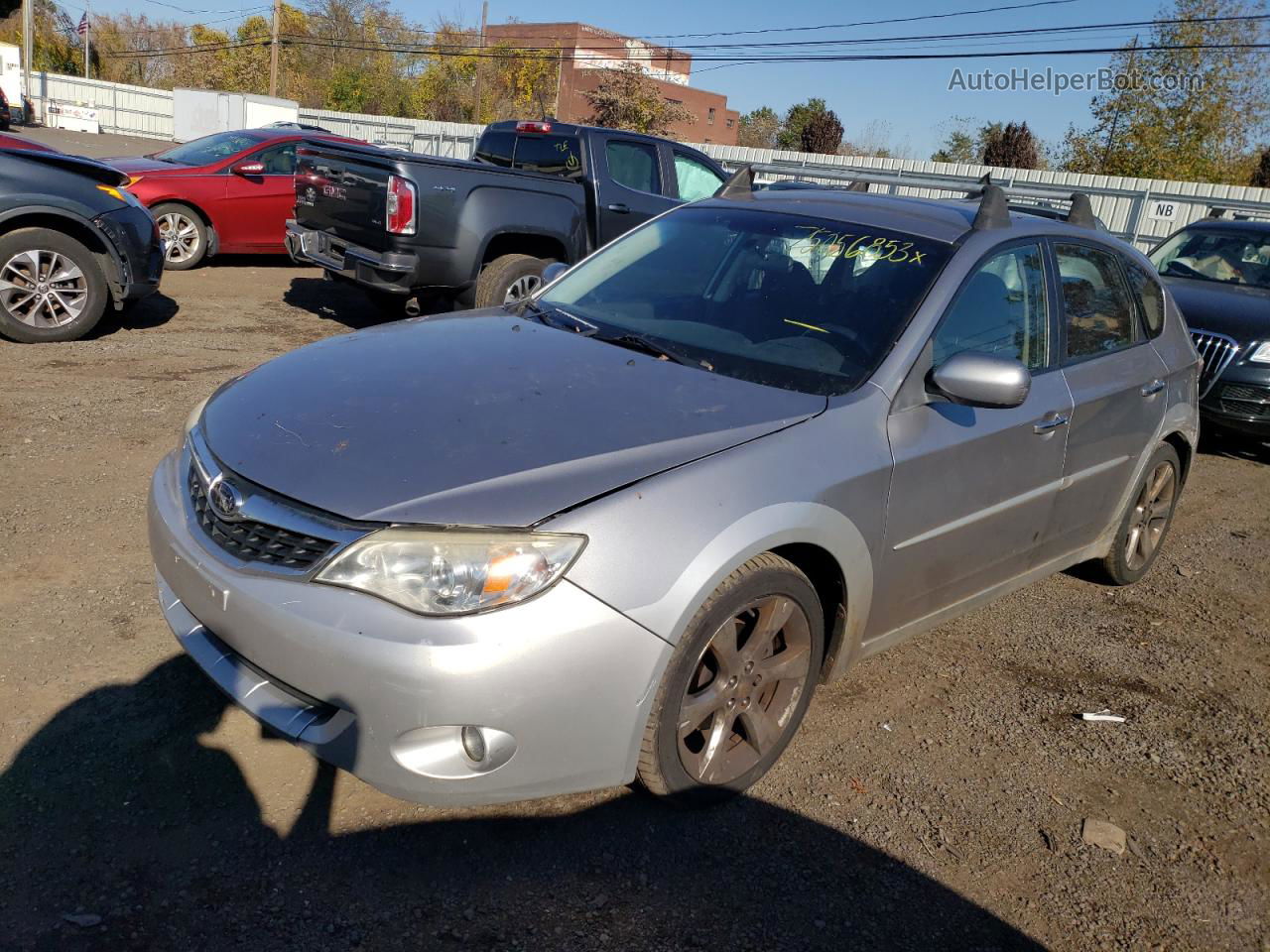 2009 Subaru Impreza Outback Sport Silver vin: JF1GH63689H802245