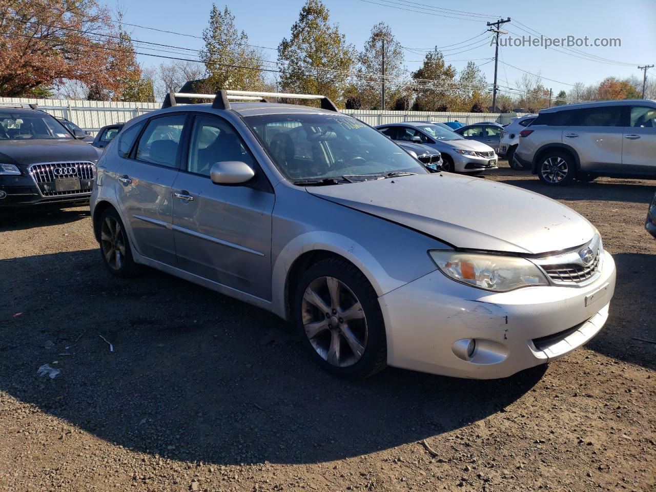 2009 Subaru Impreza Outback Sport Silver vin: JF1GH63689H802245