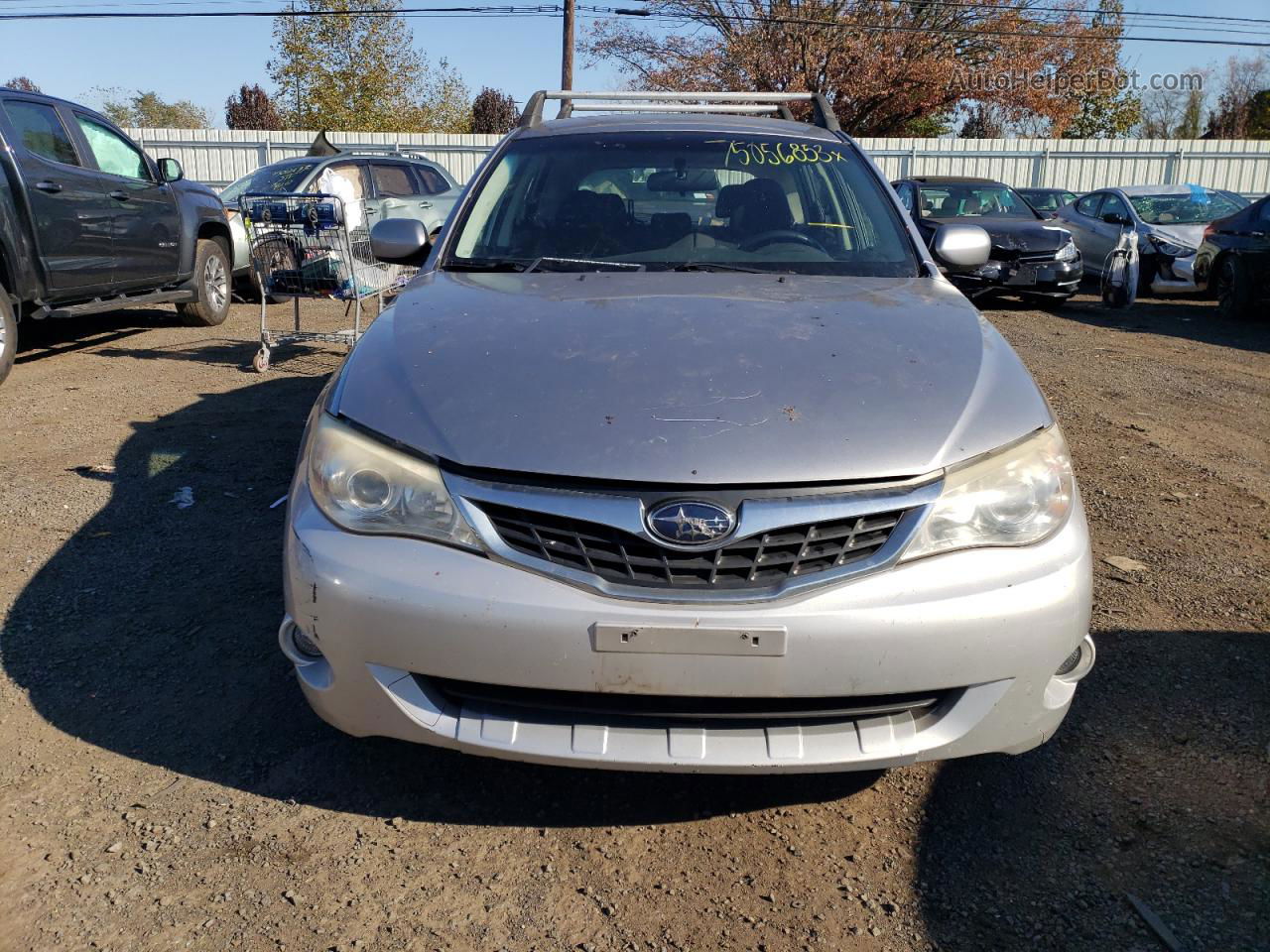 2009 Subaru Impreza Outback Sport Silver vin: JF1GH63689H802245