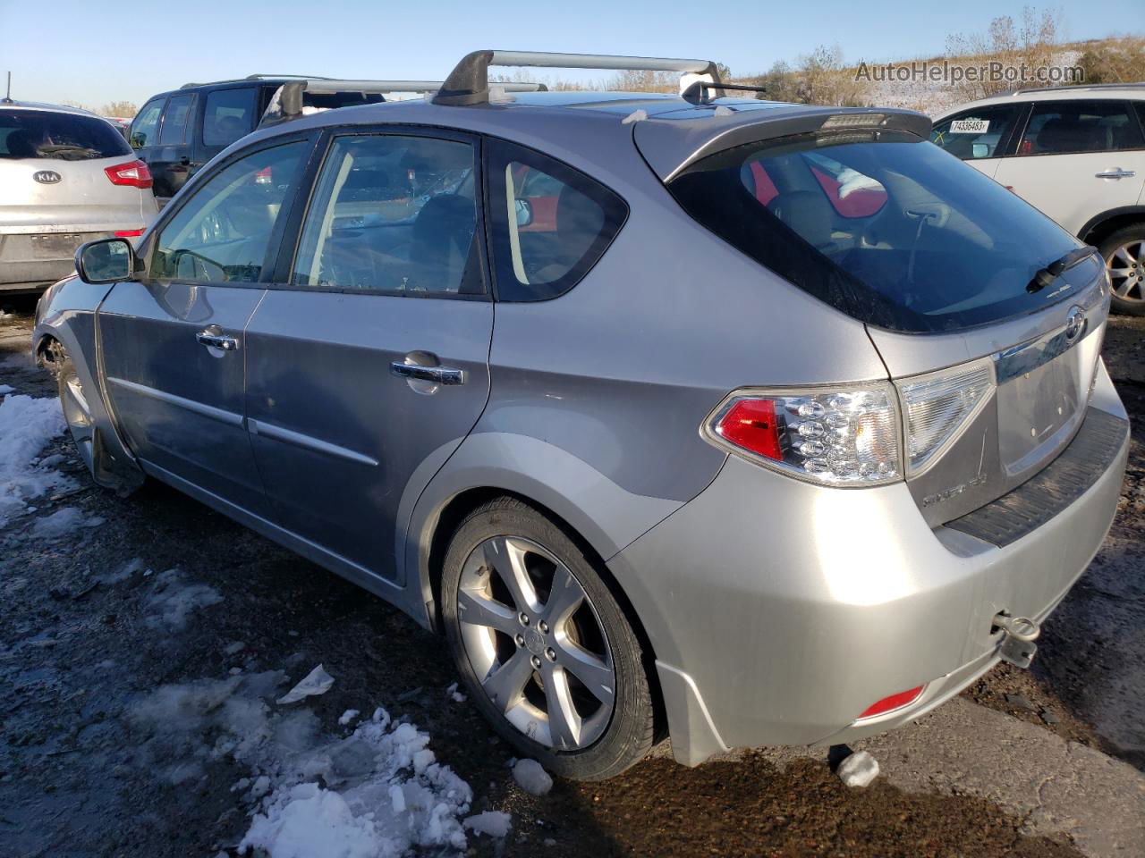 2009 Subaru Impreza Outback Sport Серебряный vin: JF1GH63699G817794