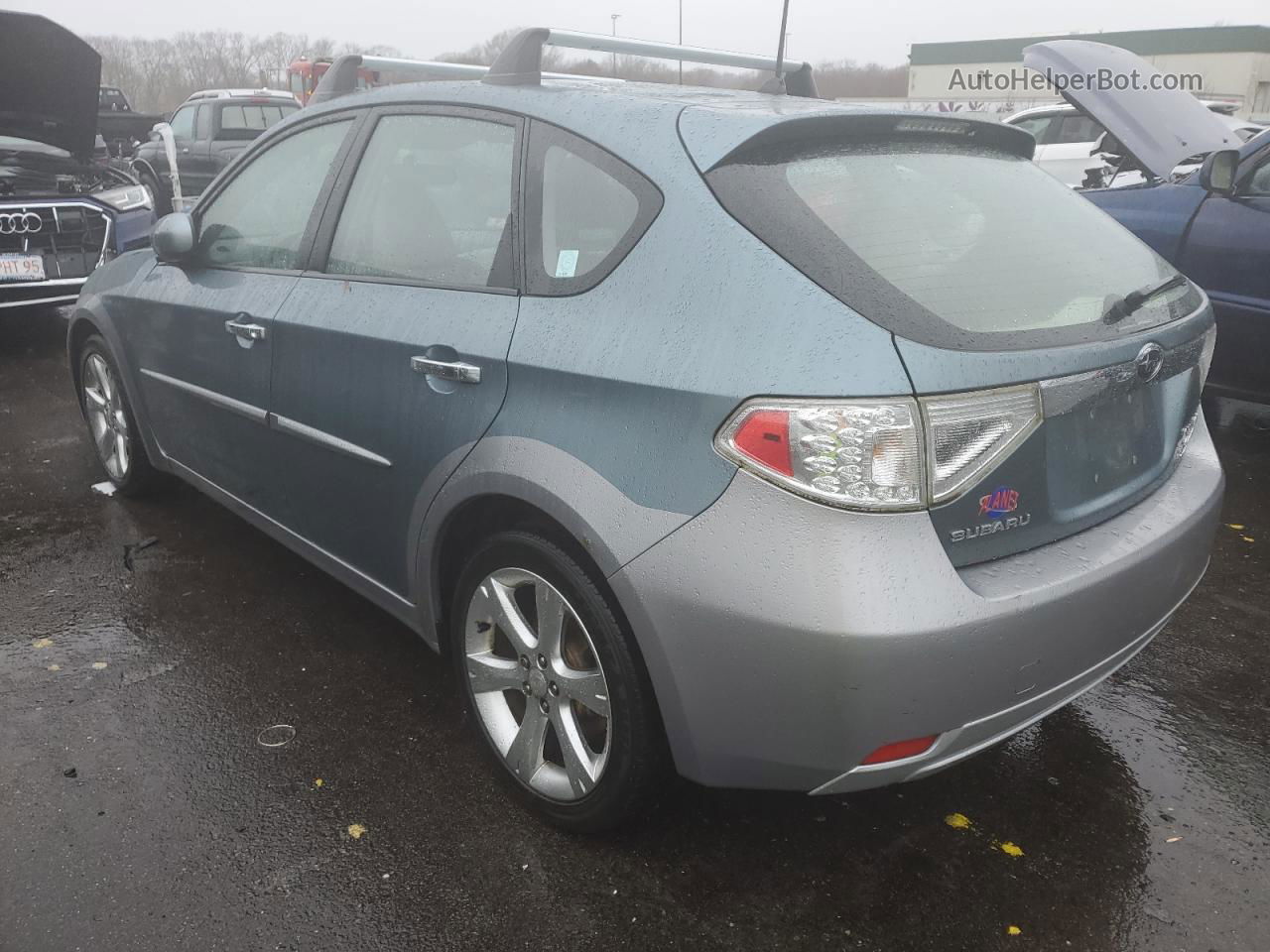 2009 Subaru Impreza Outback Sport Синий vin: JF1GH63699H809608