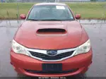 2009 Subaru Impreza 2.5gt Orange vin: JF1GH74649H810590