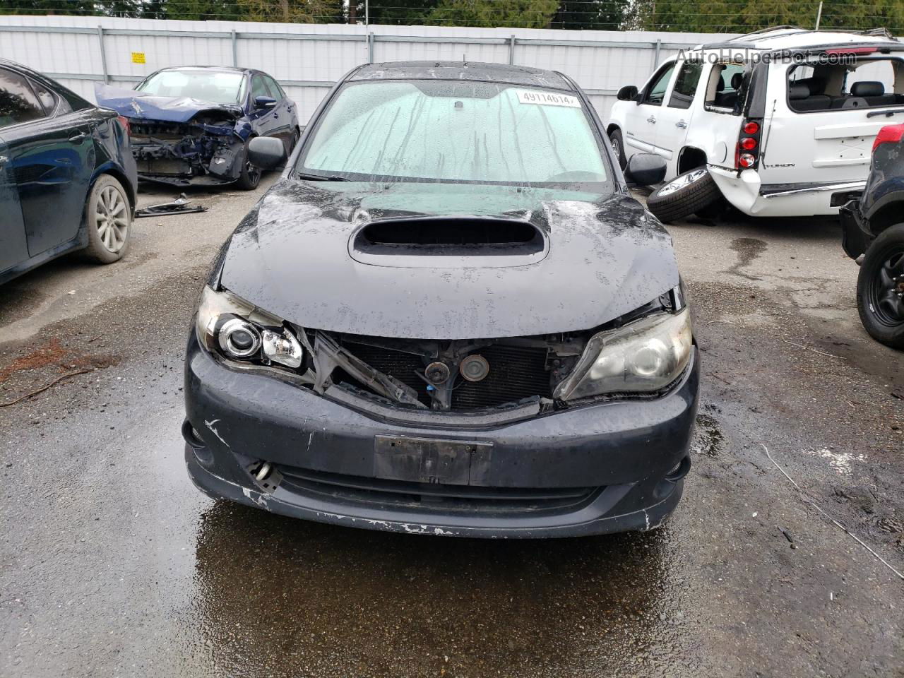 2009 Subaru Impreza Wrx Gray vin: JF1GH76609G821220