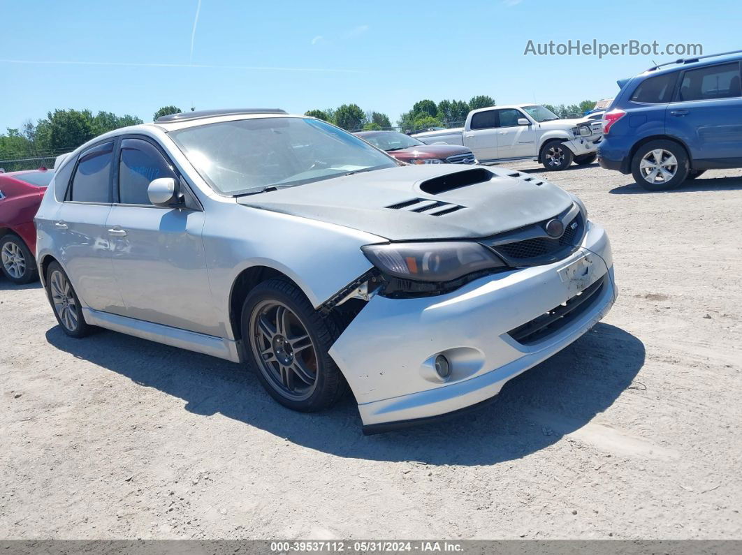 2009 Subaru Impreza Wrx Серебряный vin: JF1GH76639G805433