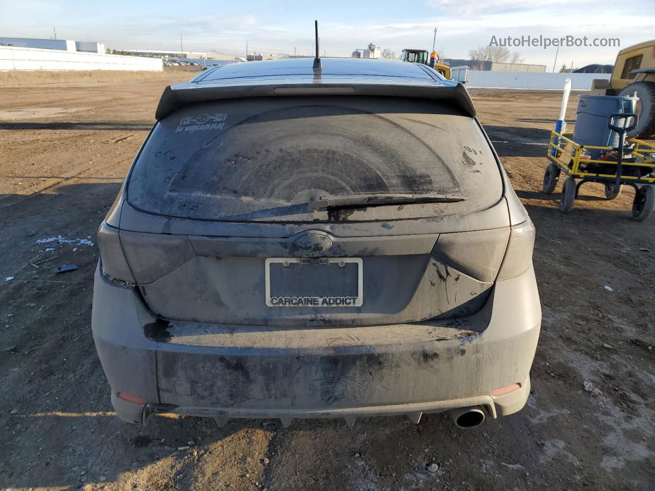 2009 Subaru Impreza Wrx Charcoal vin: JF1GH76669G825322