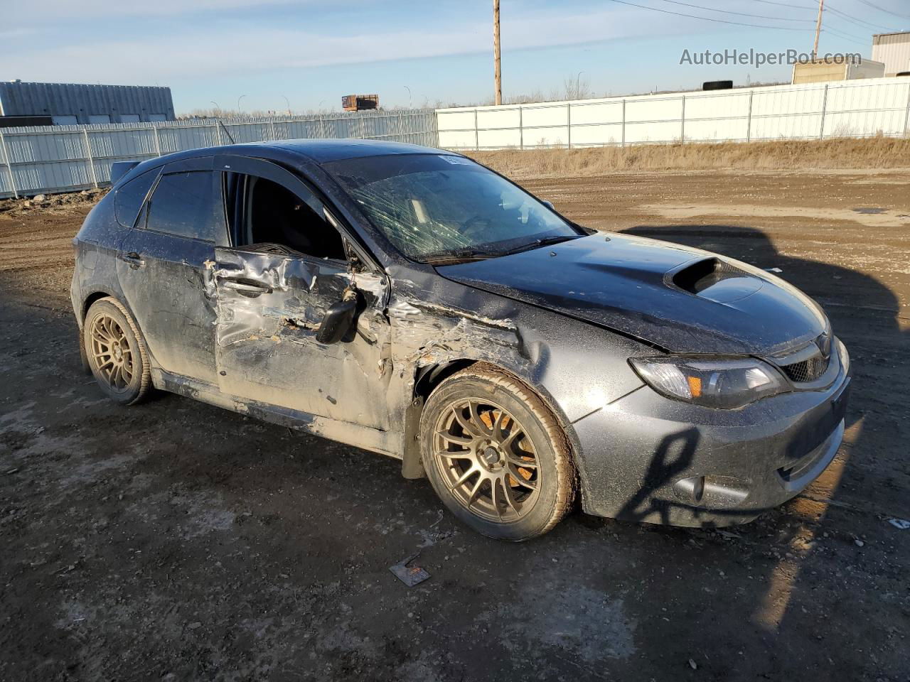 2009 Subaru Impreza Wrx Charcoal vin: JF1GH76669G825322