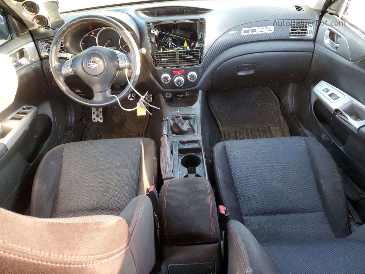 2009 Subaru Impreza Wrx Угольный vin: JF1GH76669G825322