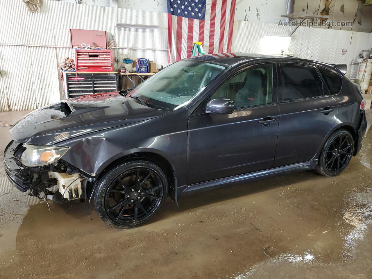 2009 Subaru Impreza Wrx Black vin: JF1GH76689G826925