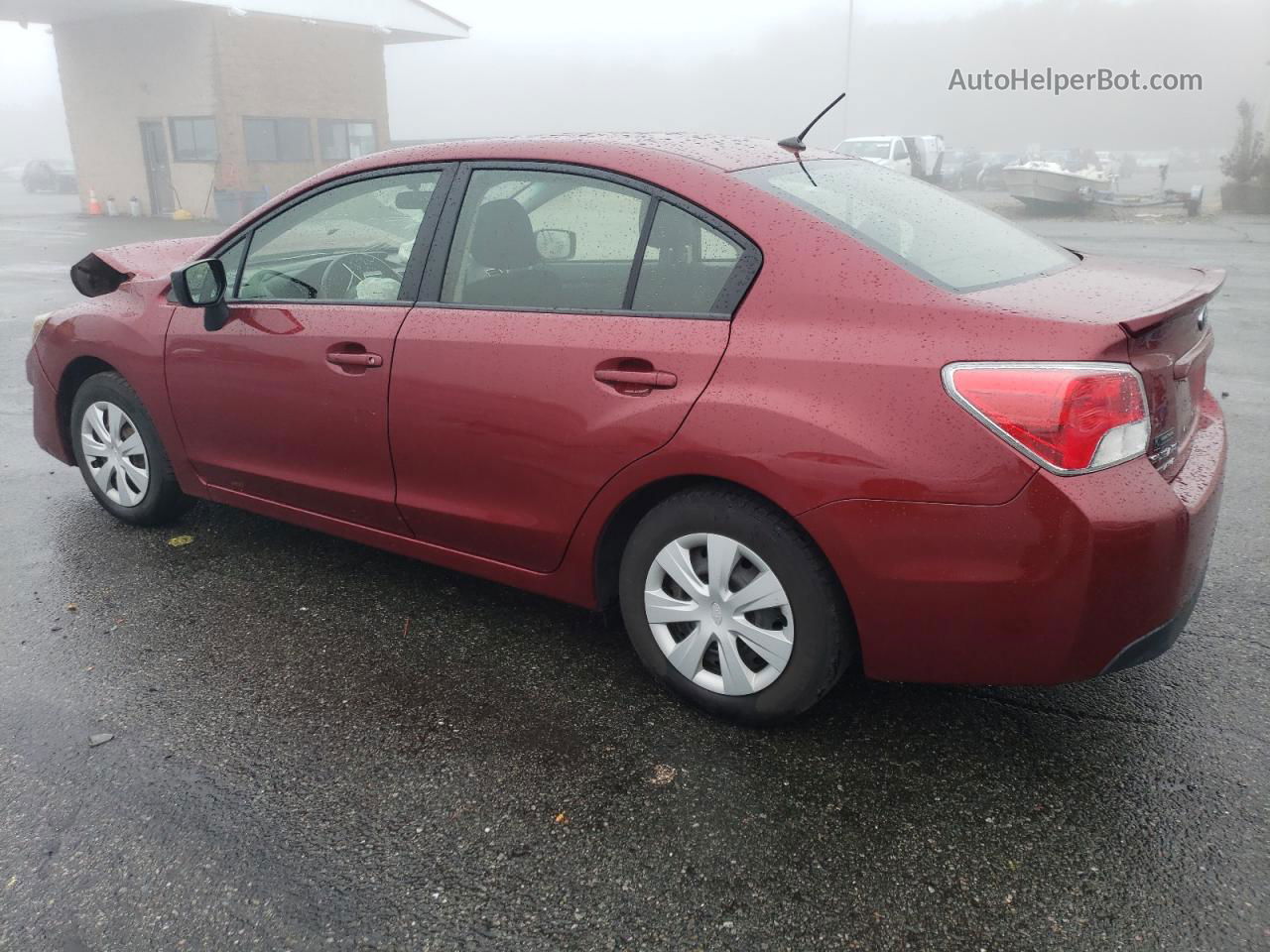 2016 Subaru Impreza  Maroon vin: JF1GJAA60GG002987