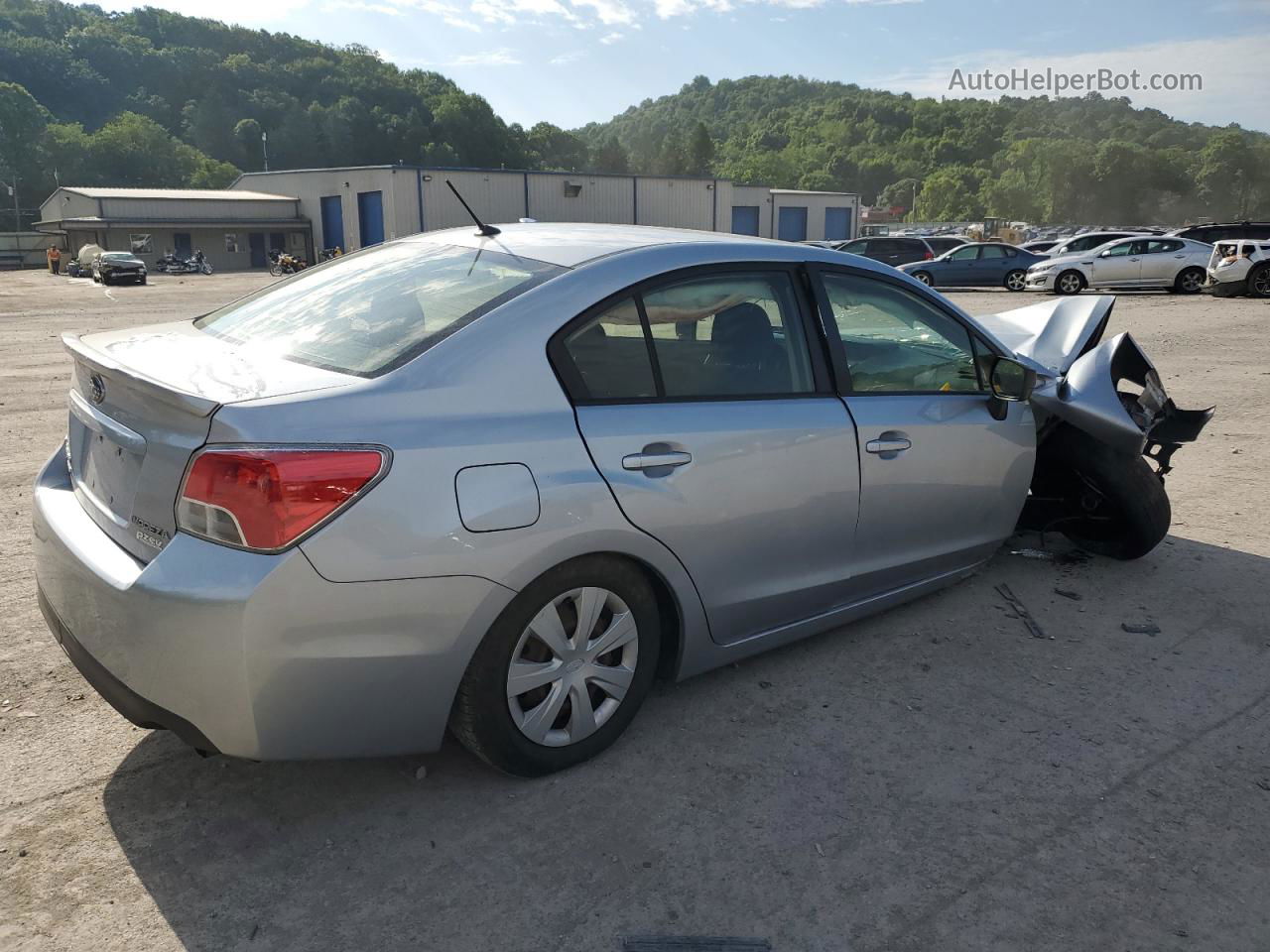 2016 Subaru Impreza  Silver vin: JF1GJAA60GH008315