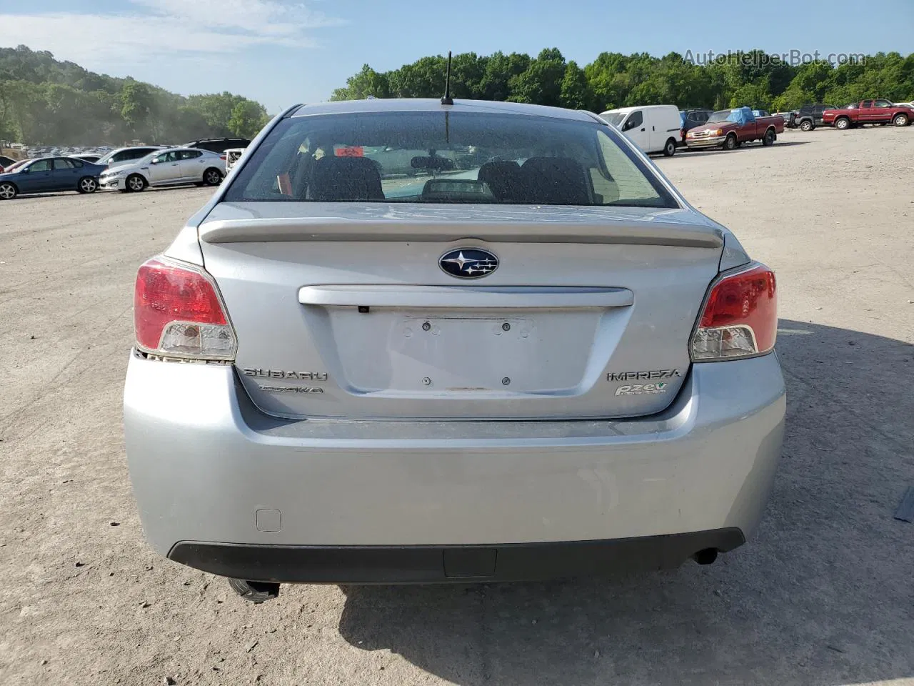 2016 Subaru Impreza  Silver vin: JF1GJAA60GH008315