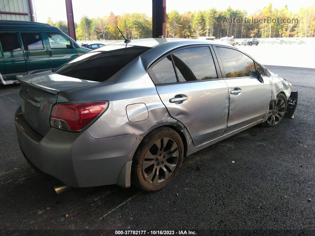 2016 Subaru Impreza Sedan   Silver vin: JF1GJAA61GH008078