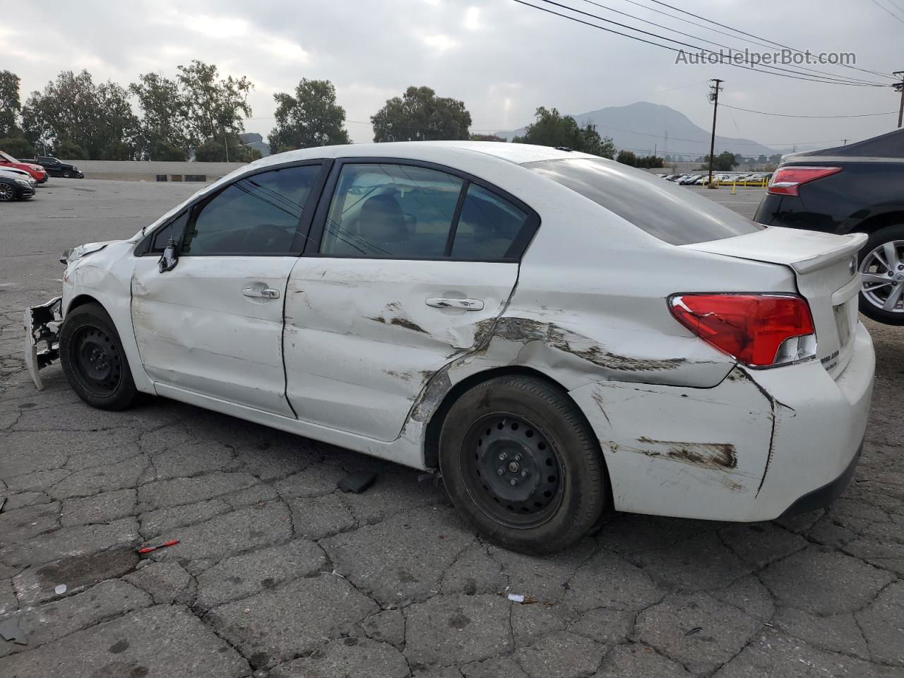 2016 Subaru Impreza  White vin: JF1GJAA61GH011255