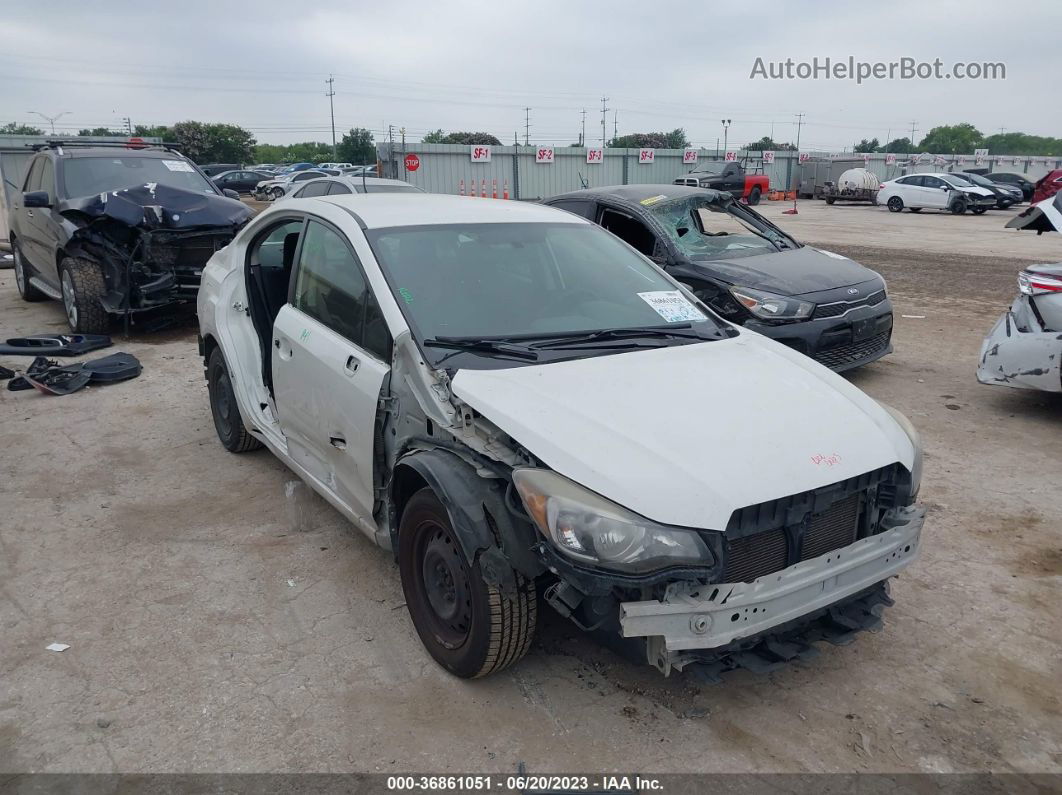 2016 Subaru Impreza Sedan   White vin: JF1GJAA61GH012194