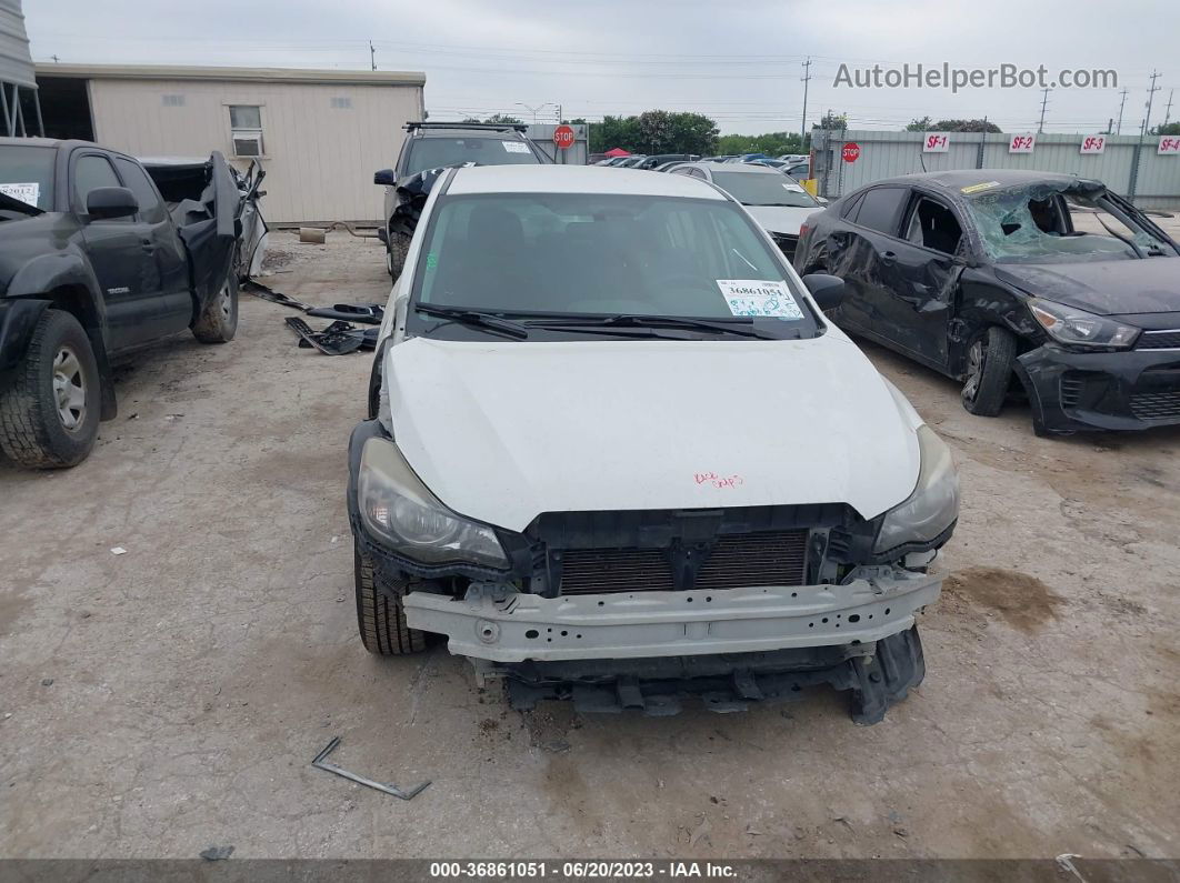 2016 Subaru Impreza Sedan   White vin: JF1GJAA61GH012194