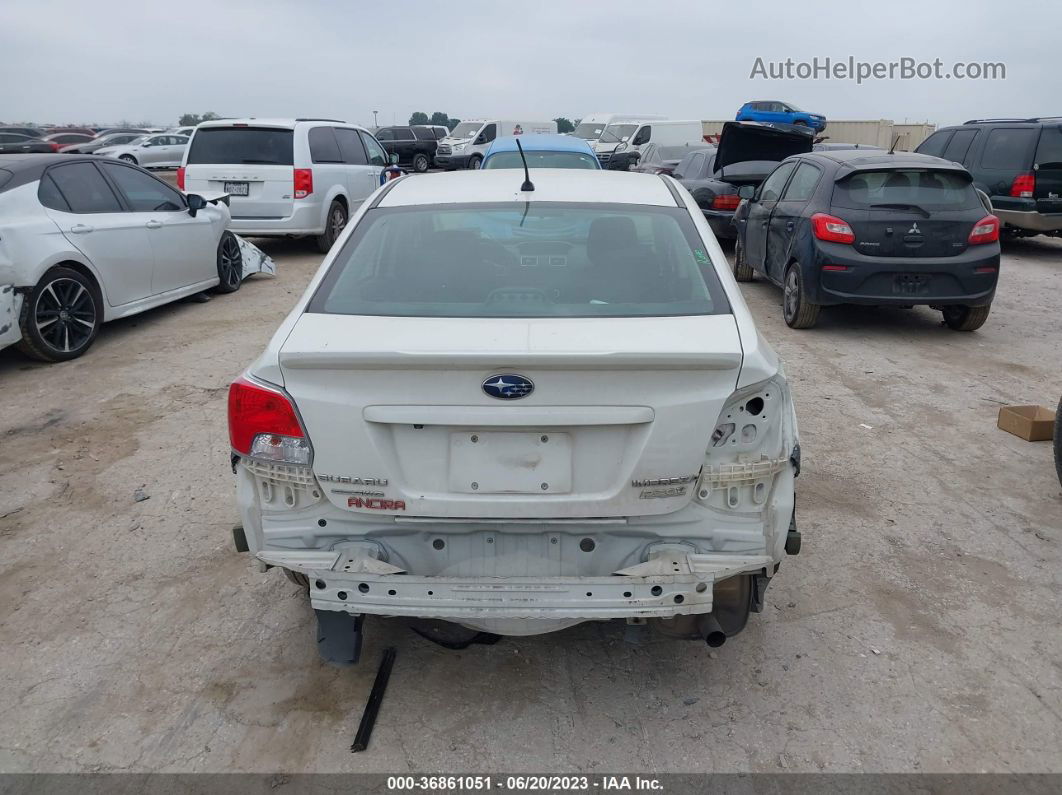 2016 Subaru Impreza Sedan   White vin: JF1GJAA61GH012194