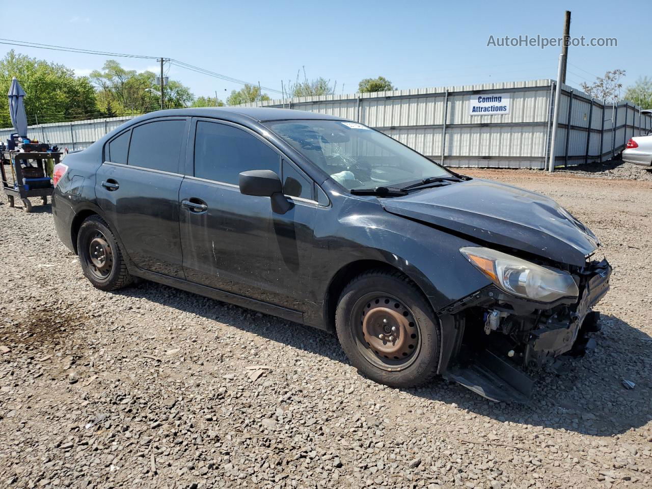 2016 Subaru Impreza  Black vin: JF1GJAA61GH022546