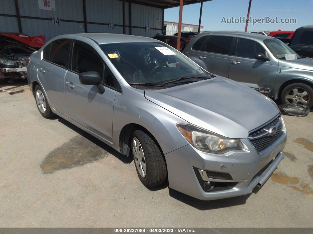 2016 Subaru Impreza Sedan   Gray vin: JF1GJAA62GH009997