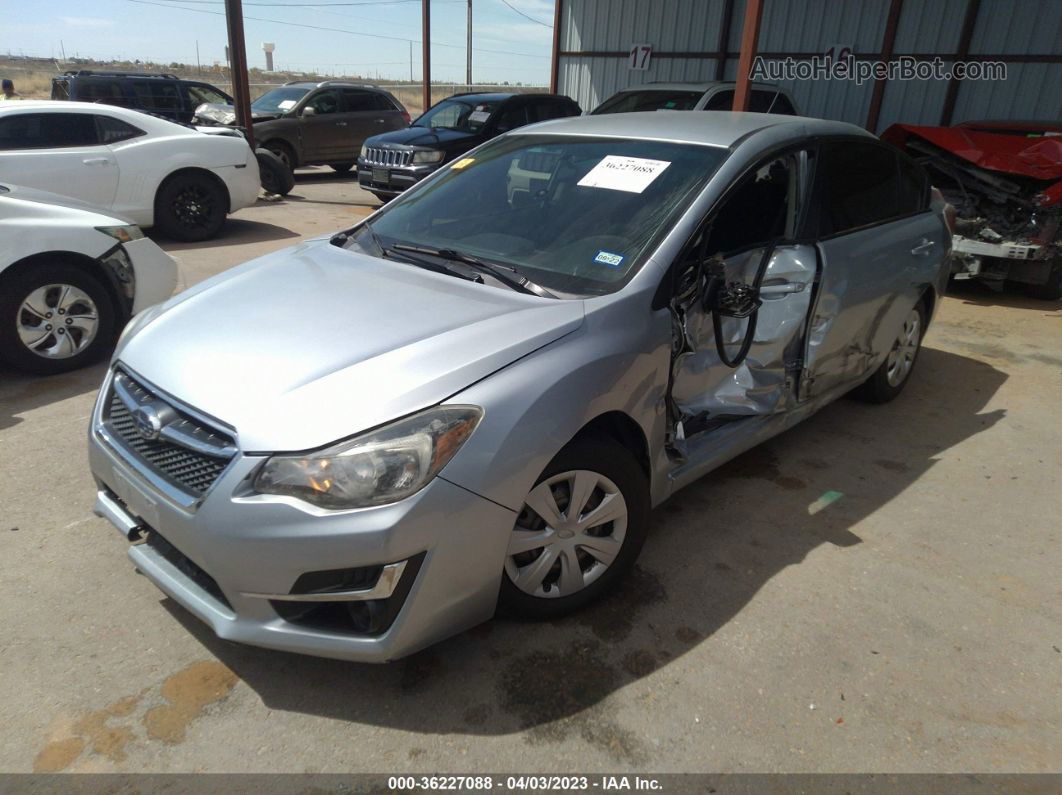 2016 Subaru Impreza Sedan   Gray vin: JF1GJAA62GH009997