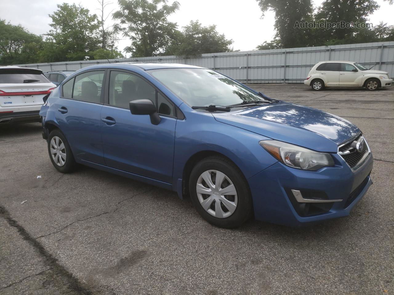 2016 Subaru Impreza  Blue vin: JF1GJAA62GH011037