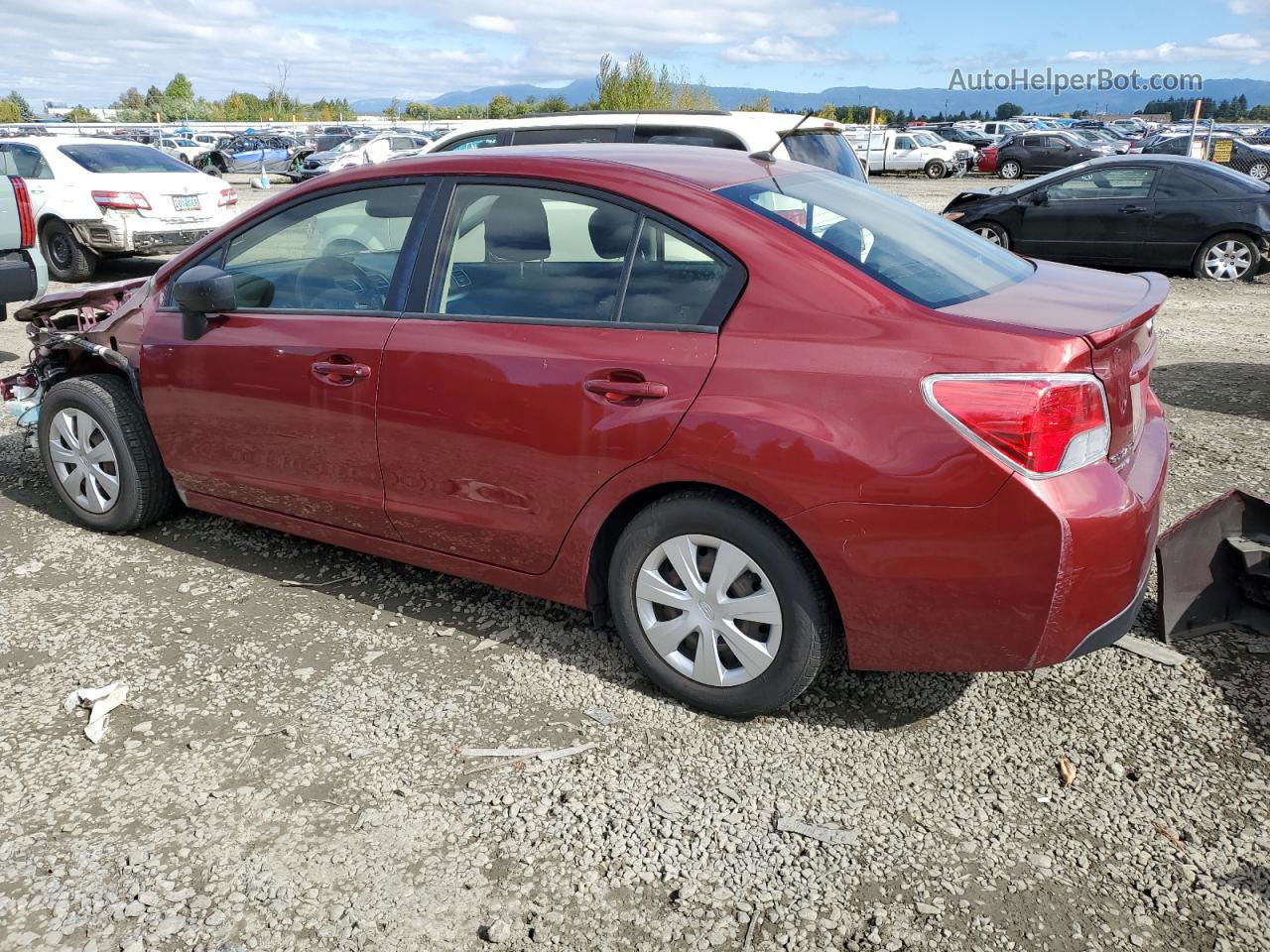 2016 Subaru Impreza  Red vin: JF1GJAA62GH013841