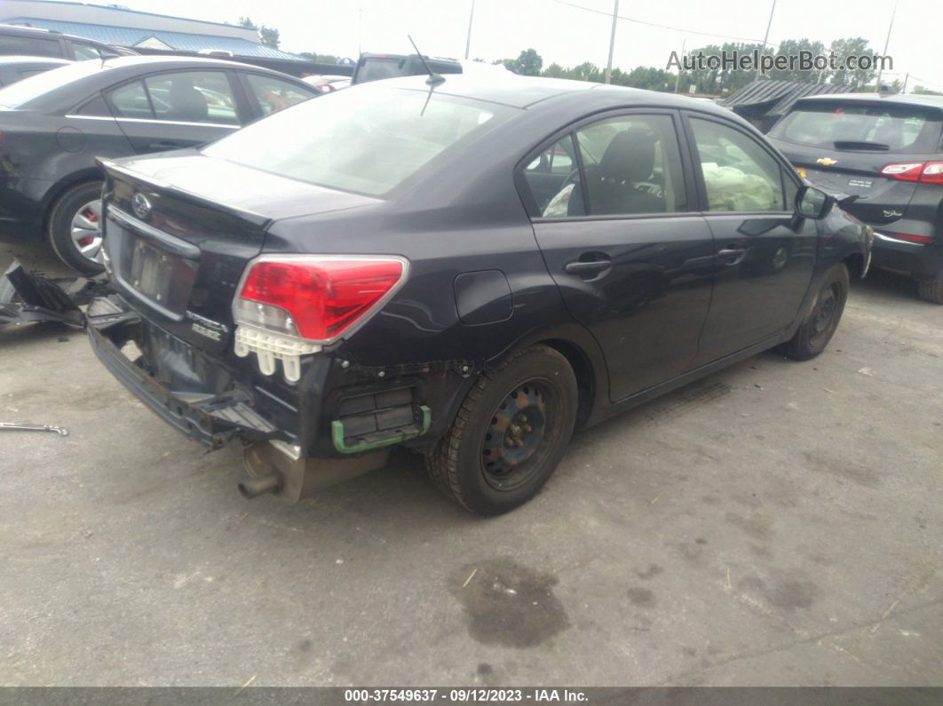 2016 Subaru Impreza Sedan   Dark Blue vin: JF1GJAA62GH022457