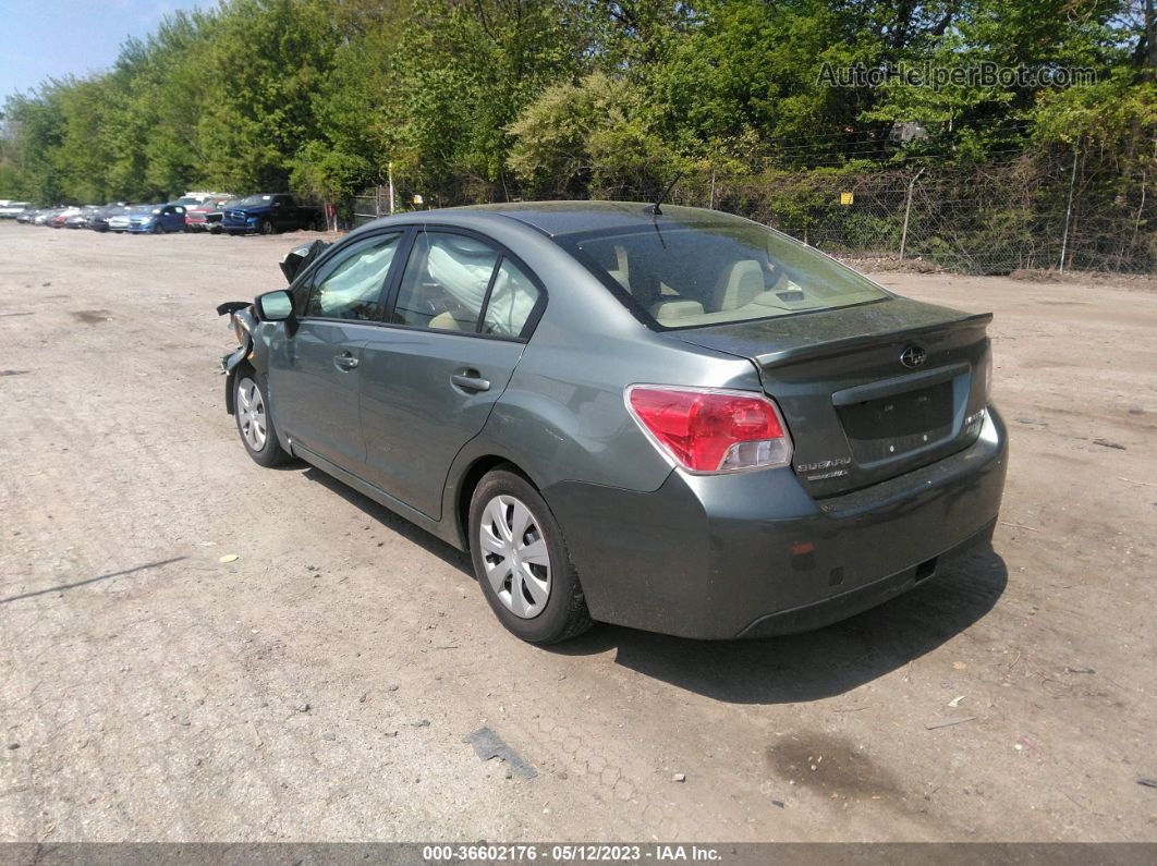 2016 Subaru Impreza Sedan   Green vin: JF1GJAA63GH007143