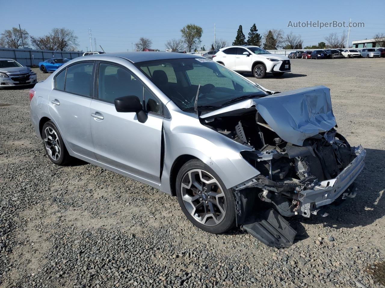 2016 Subaru Impreza  Серый vin: JF1GJAA63GH010799