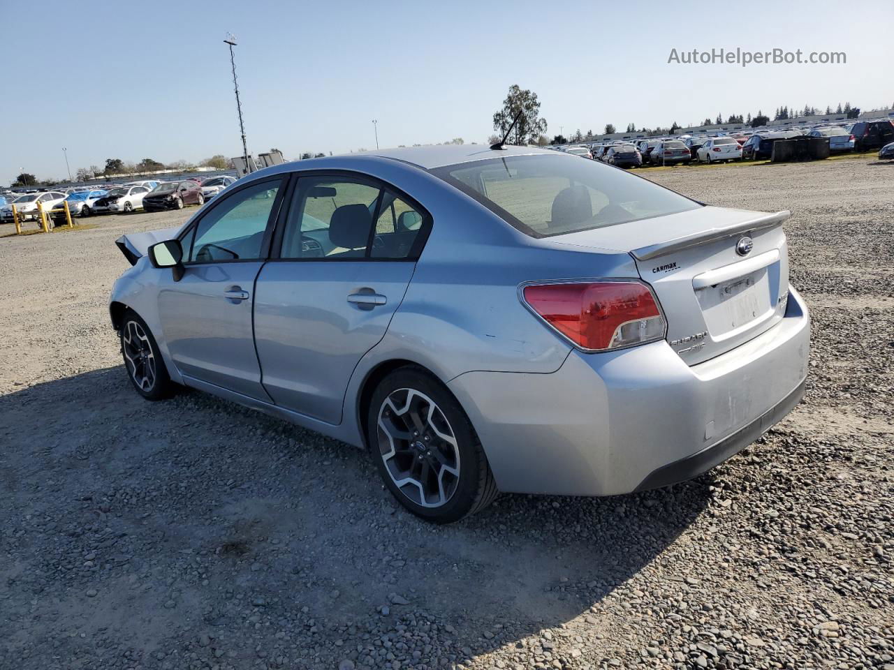 2016 Subaru Impreza  Серый vin: JF1GJAA63GH010799