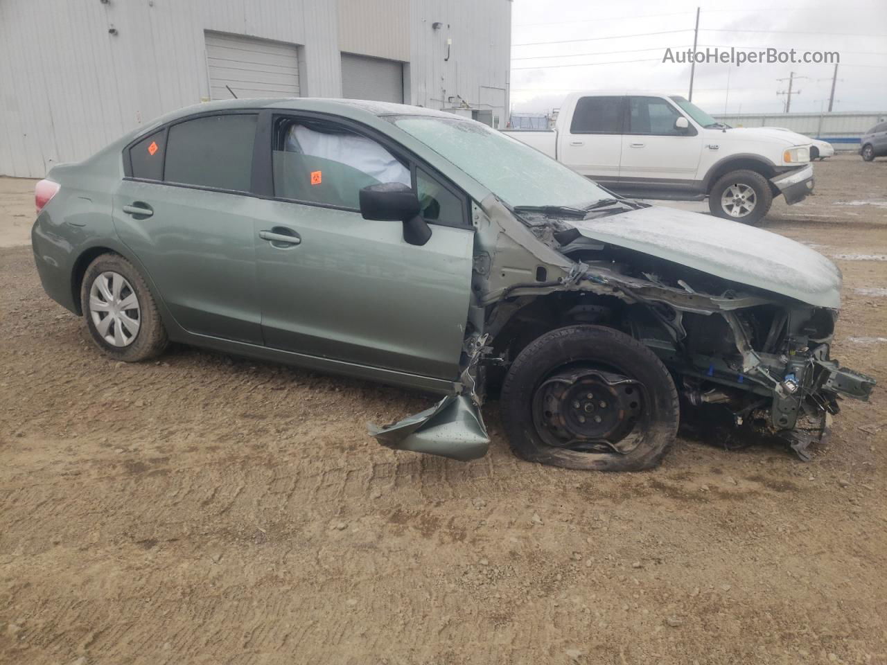 2016 Subaru Impreza  Green vin: JF1GJAA63GH015131