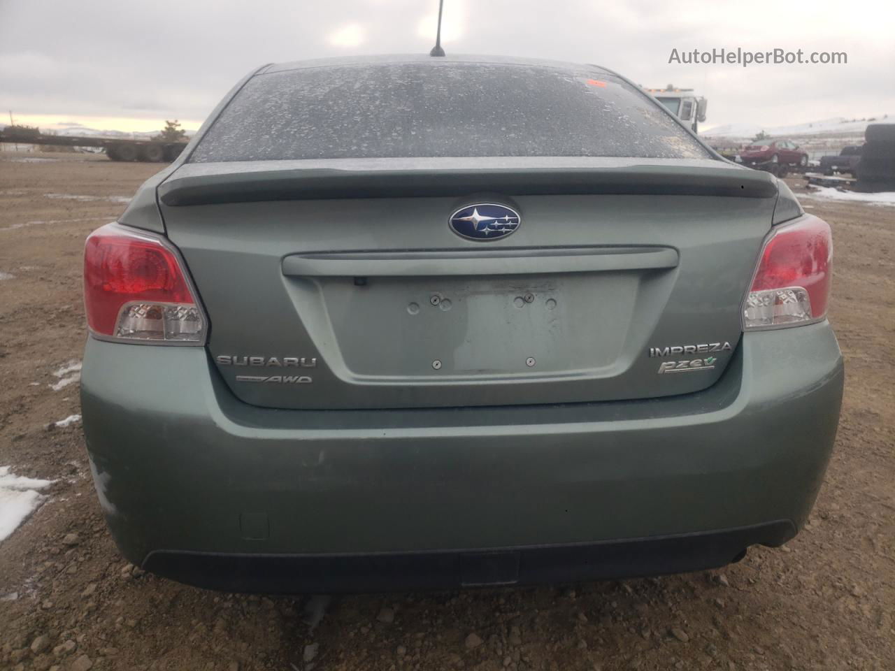 2016 Subaru Impreza  Green vin: JF1GJAA63GH015131