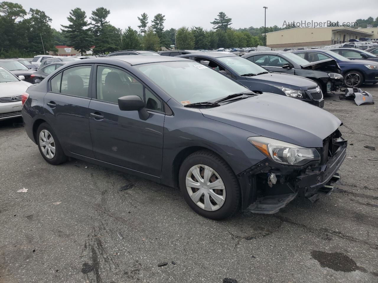 2016 Subaru Impreza  Charcoal vin: JF1GJAA63GH017672