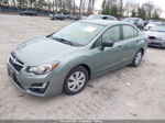 2016 Subaru Impreza 2.0i Зеленый vin: JF1GJAA64GH004672