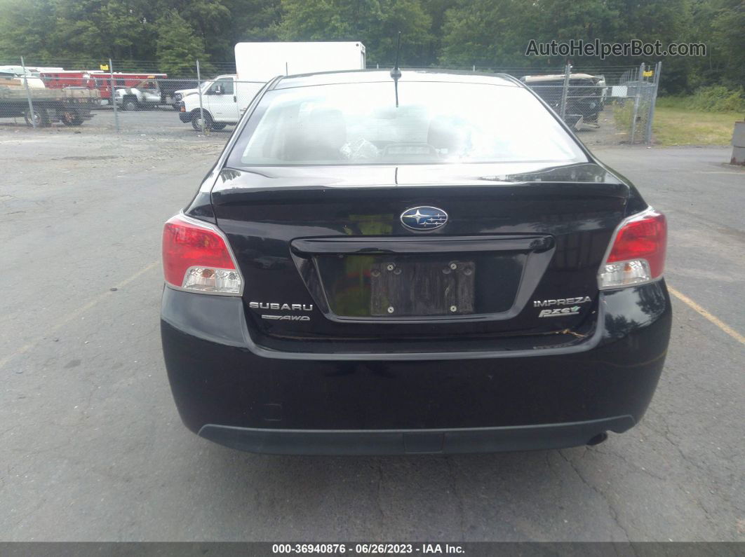 2016 Subaru Impreza Sedan   Black vin: JF1GJAA64GH005000