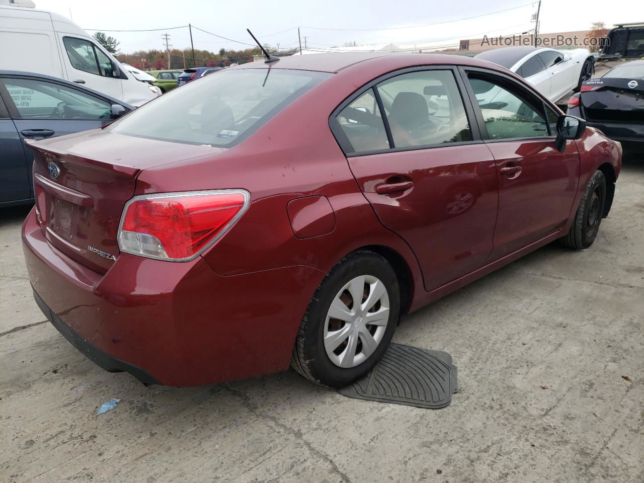 2016 Subaru Impreza  Brown vin: JF1GJAA64GH008284