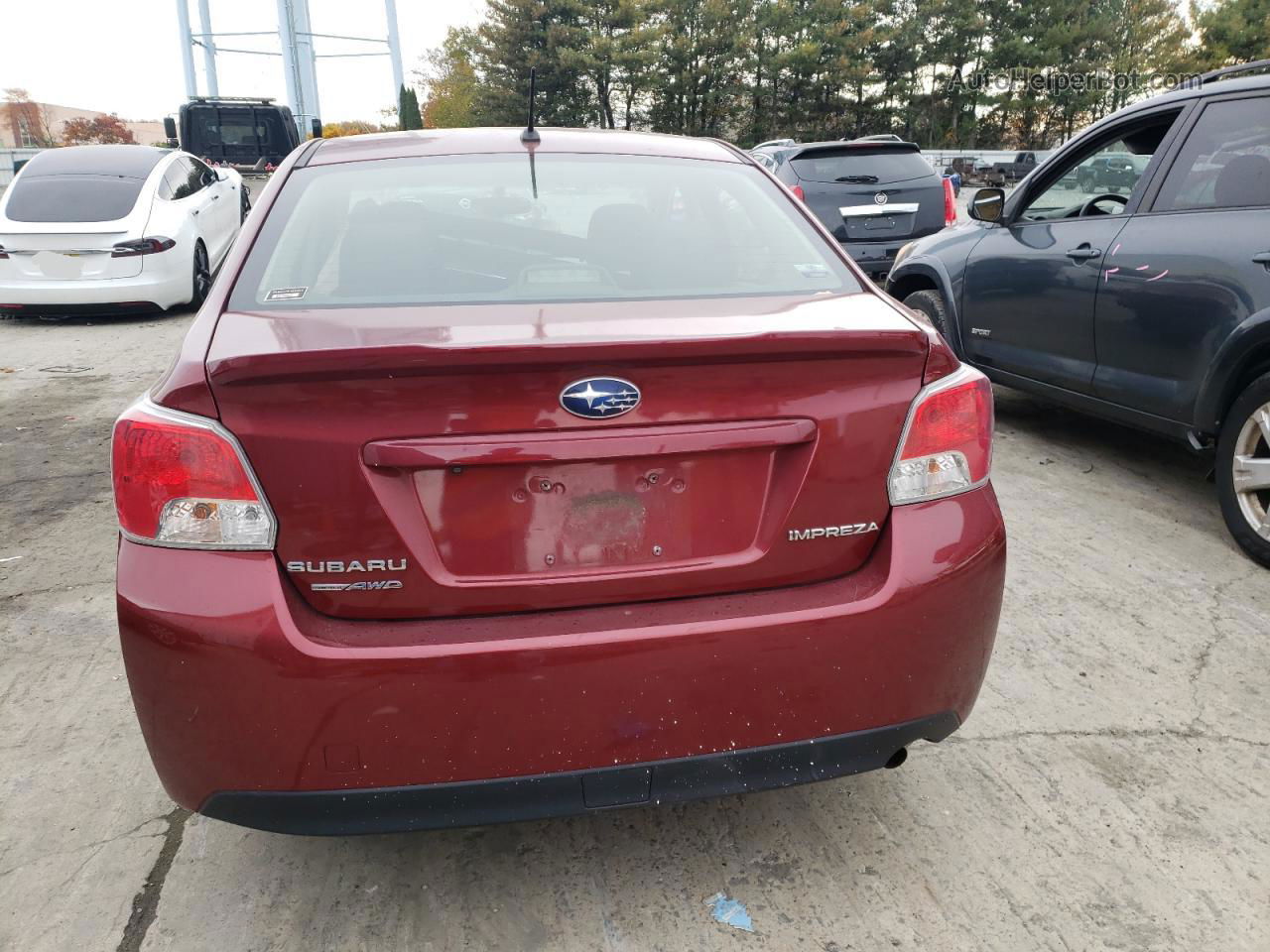 2016 Subaru Impreza  Brown vin: JF1GJAA64GH008284