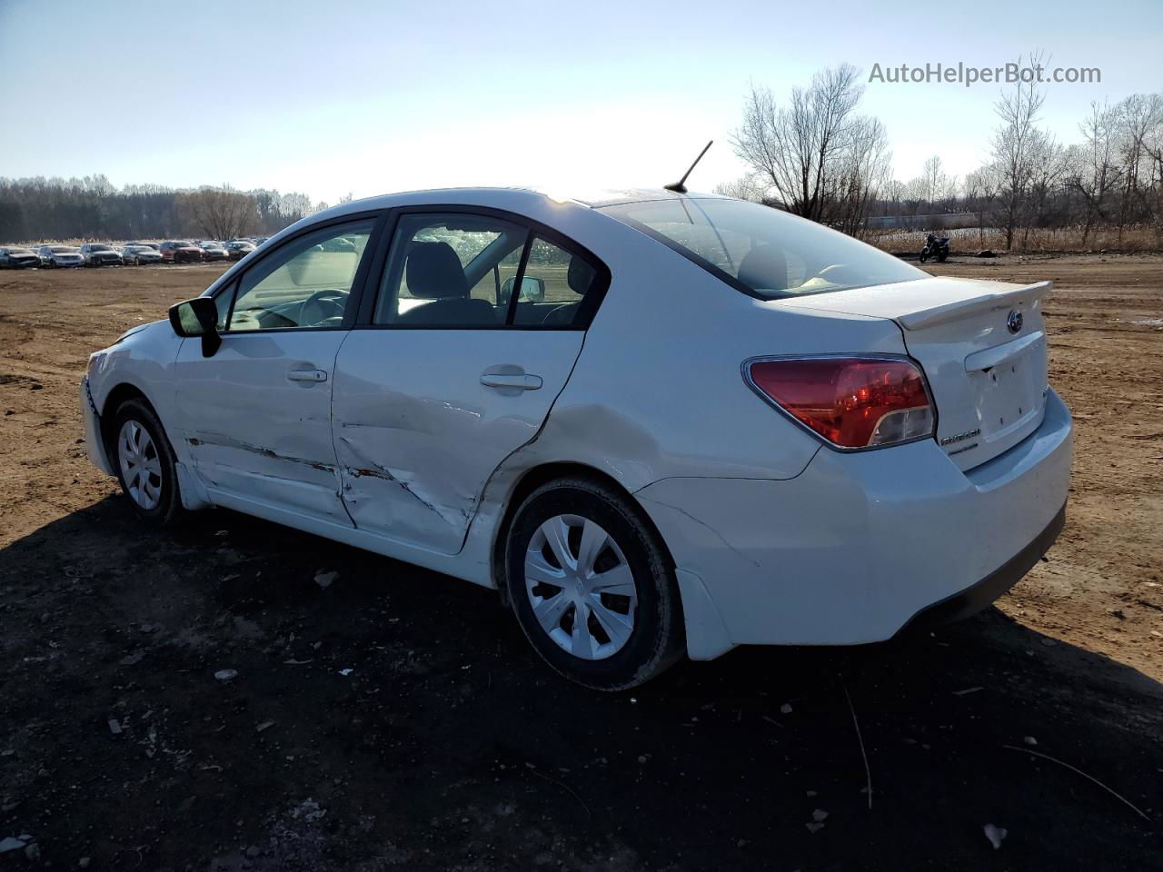 2016 Subaru Impreza  White vin: JF1GJAA65GG006758