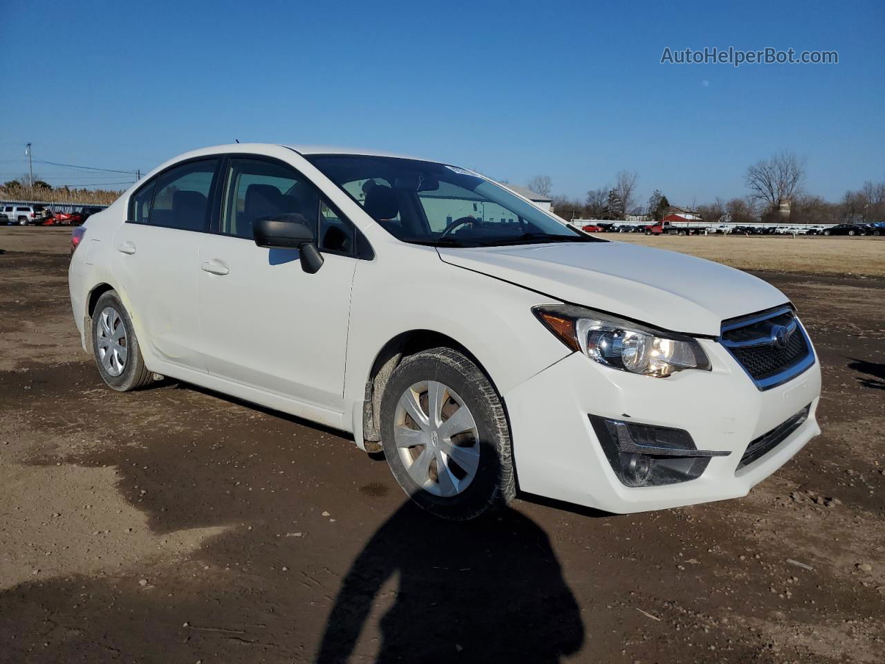 2016 Subaru Impreza  White vin: JF1GJAA65GG006758