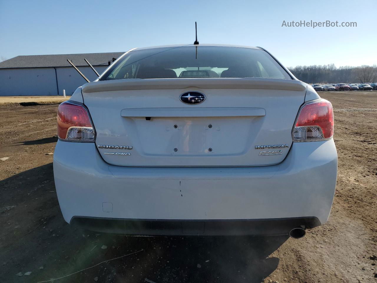 2016 Subaru Impreza  White vin: JF1GJAA65GG006758