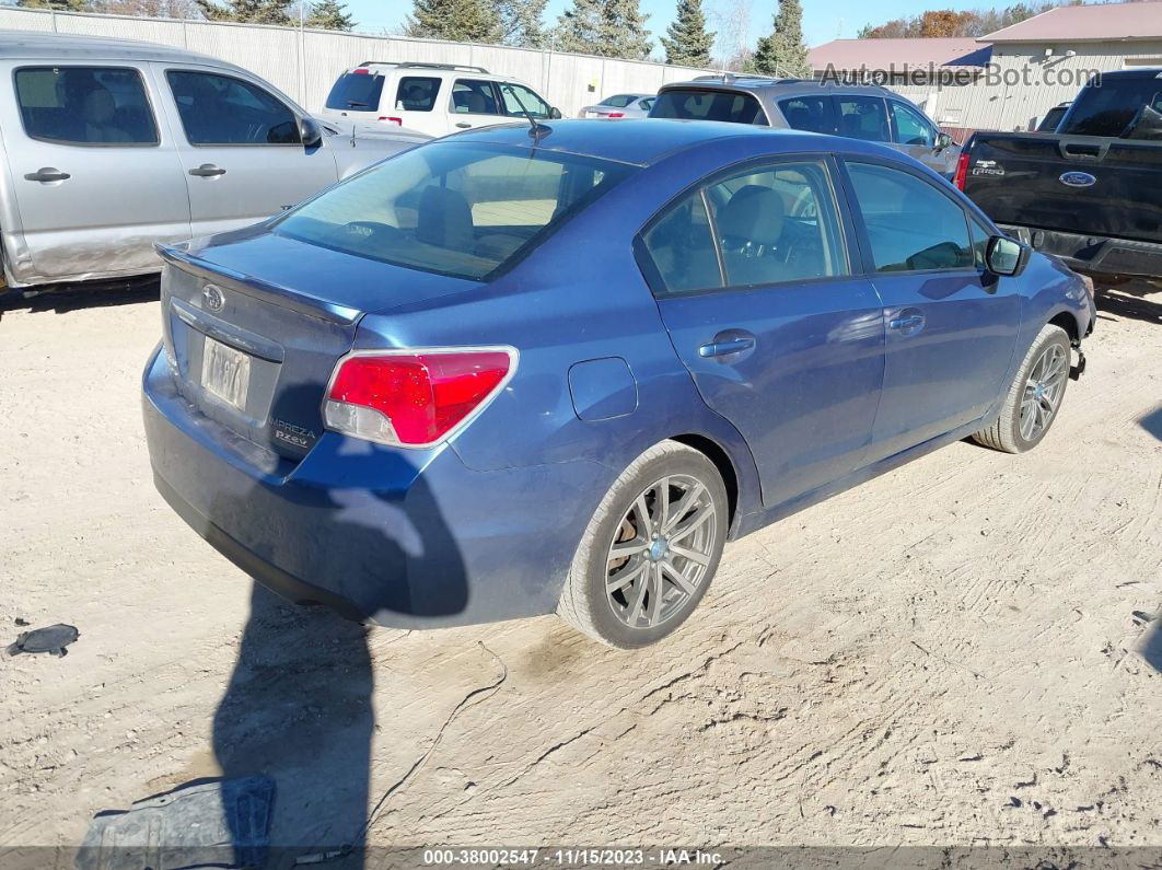 2016 Subaru Impreza 2.0i Синий vin: JF1GJAA65GG012494