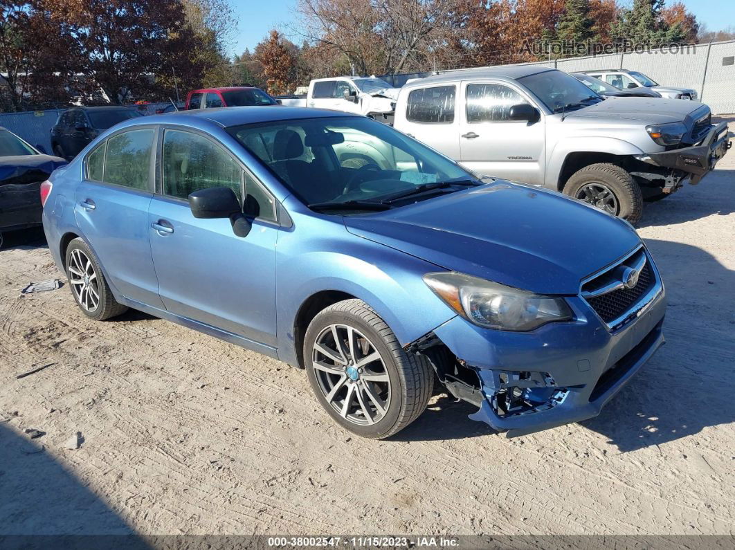 2016 Subaru Impreza 2.0i Синий vin: JF1GJAA65GG012494