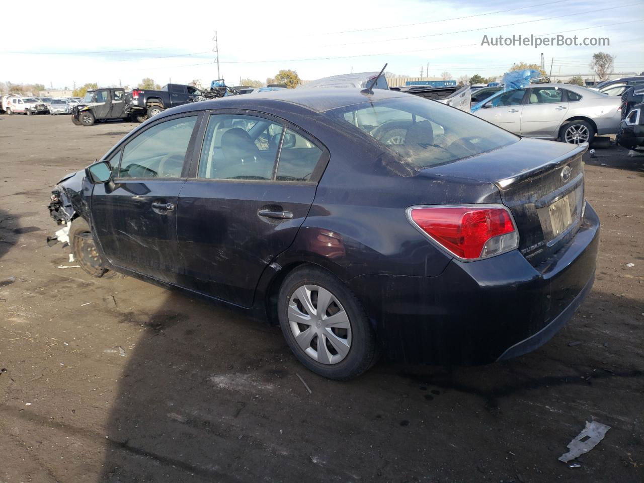 2016 Subaru Impreza  Gray vin: JF1GJAA65GG023575