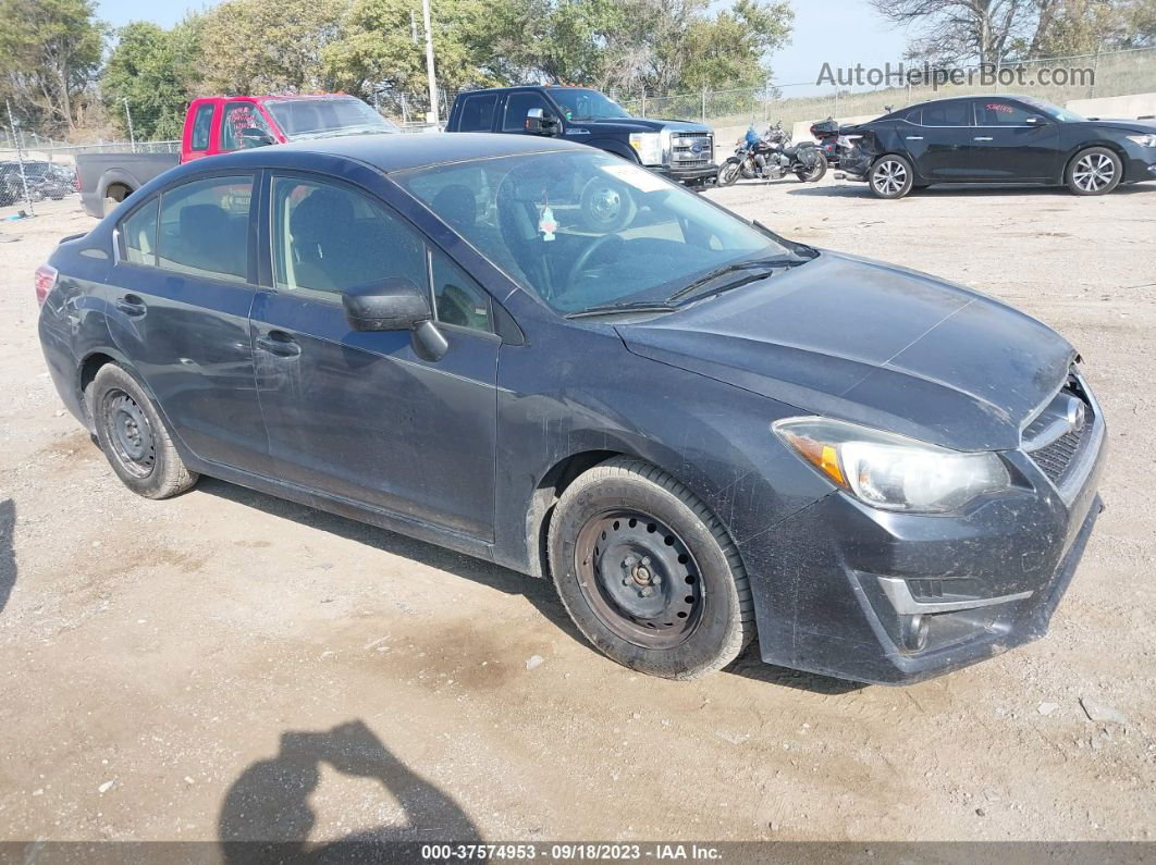 2016 Subaru Impreza Sedan Gray vin: JF1GJAA65GH012683