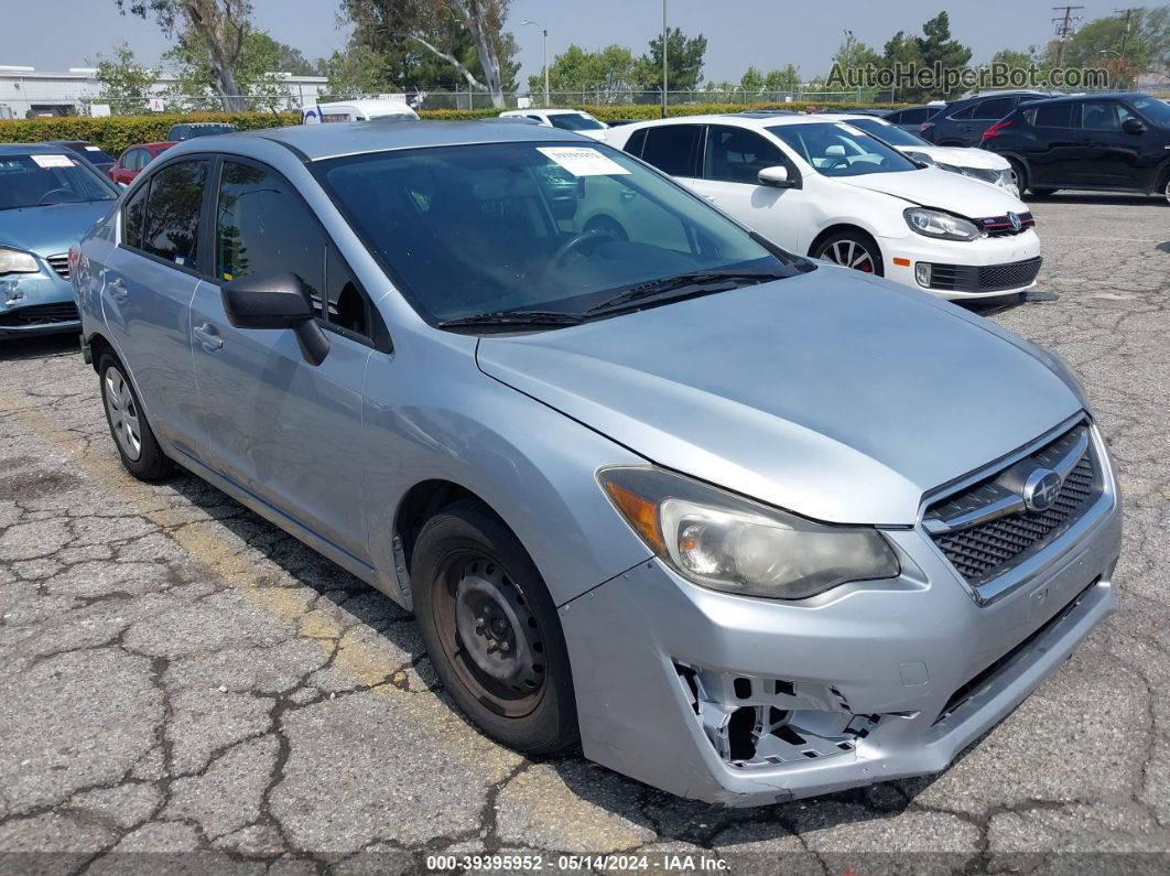 2016 Subaru Impreza 2.0i Silver vin: JF1GJAA65GH018371