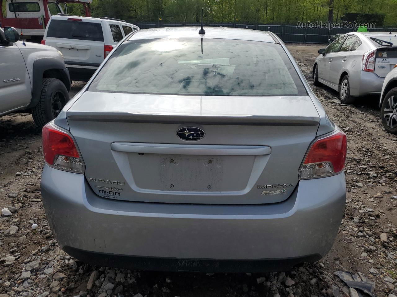 2016 Subaru Impreza  Silver vin: JF1GJAA65GH019293