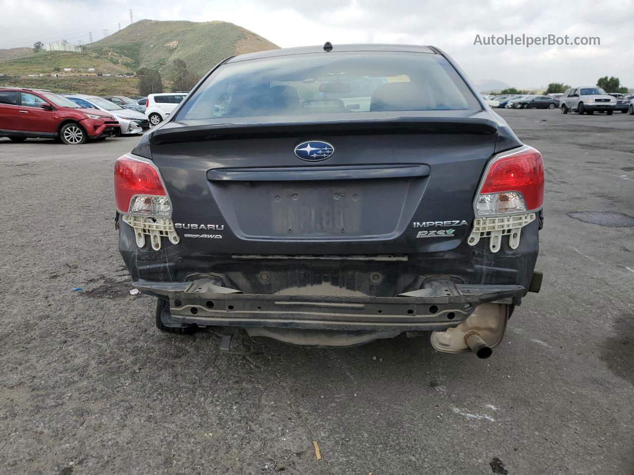 2016 Subaru Impreza  Charcoal vin: JF1GJAA65GH023831