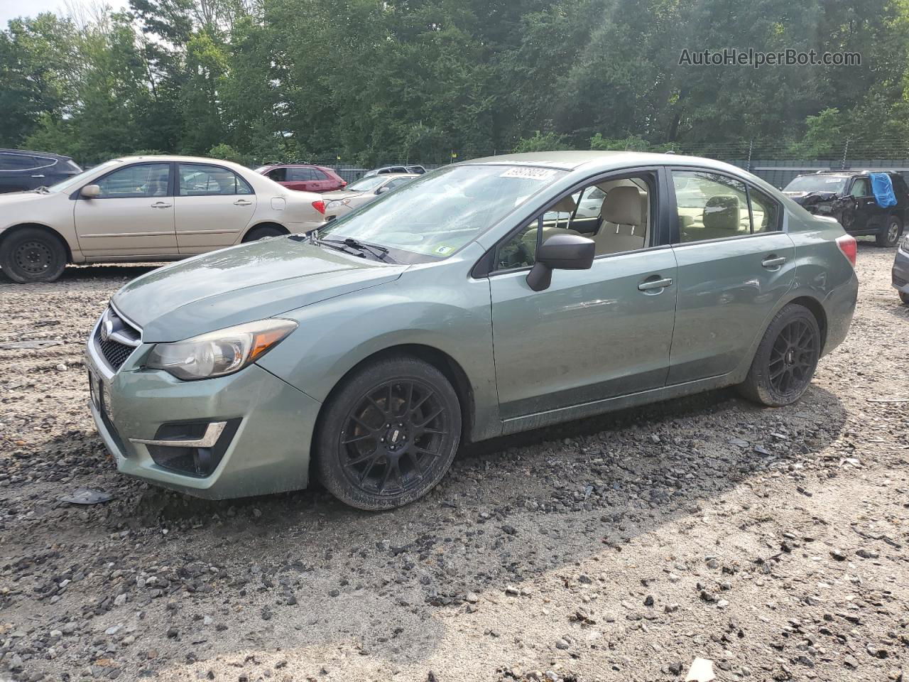 2016 Subaru Impreza  Green vin: JF1GJAA66GG018269