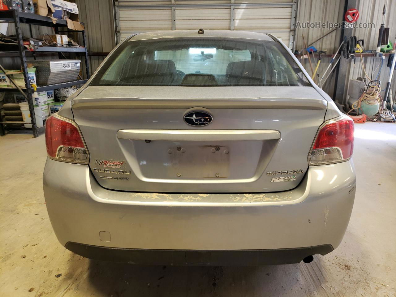 2016 Subaru Impreza  Silver vin: JF1GJAA66GH008593