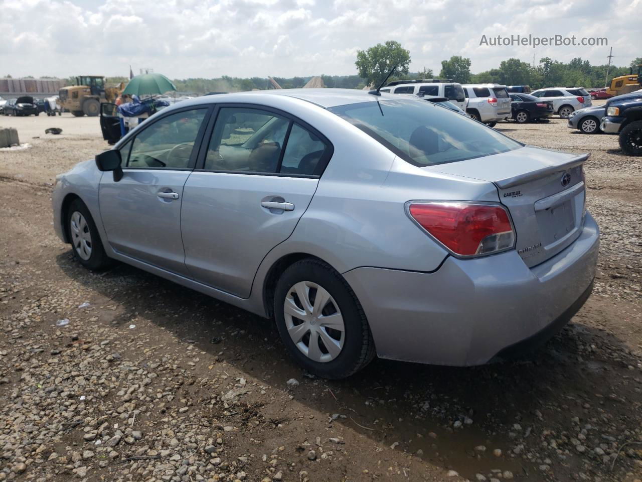 2016 Subaru Impreza  Silver vin: JF1GJAA66GH010585