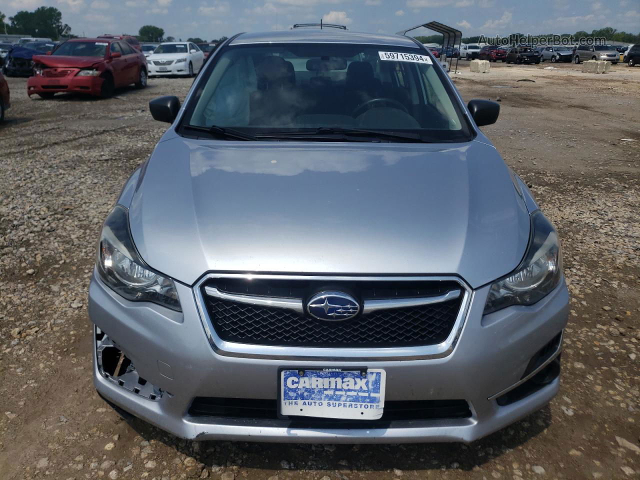 2016 Subaru Impreza  Silver vin: JF1GJAA66GH010585